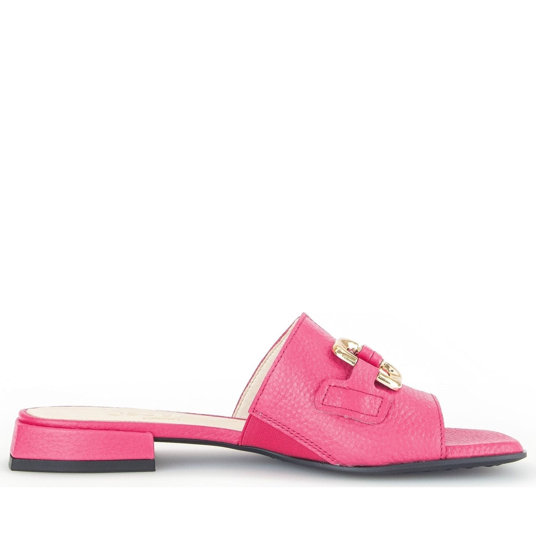 Gabor womens pink casual open slippers | Vilbury London