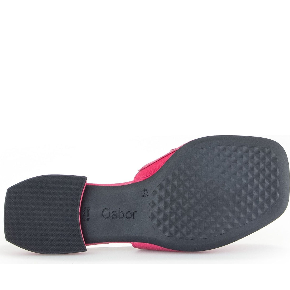 Gabor womens pink casual open slippers | Vilbury London