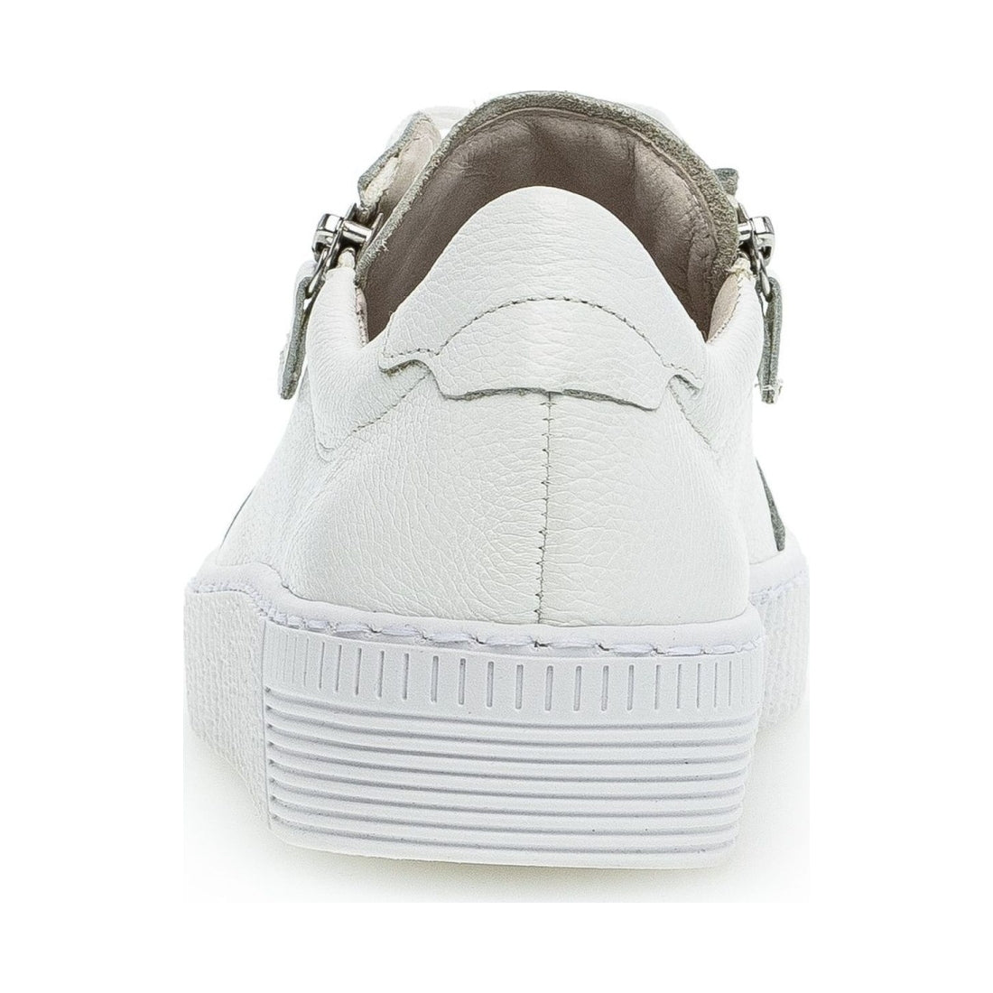 Gabor womens white leisure trainers | Vilbury London