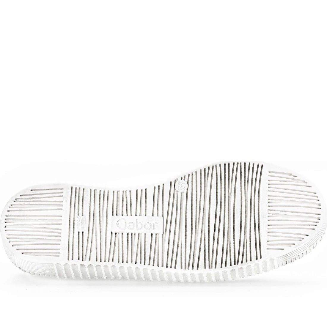 Gabor womens white leisure trainers | Vilbury London