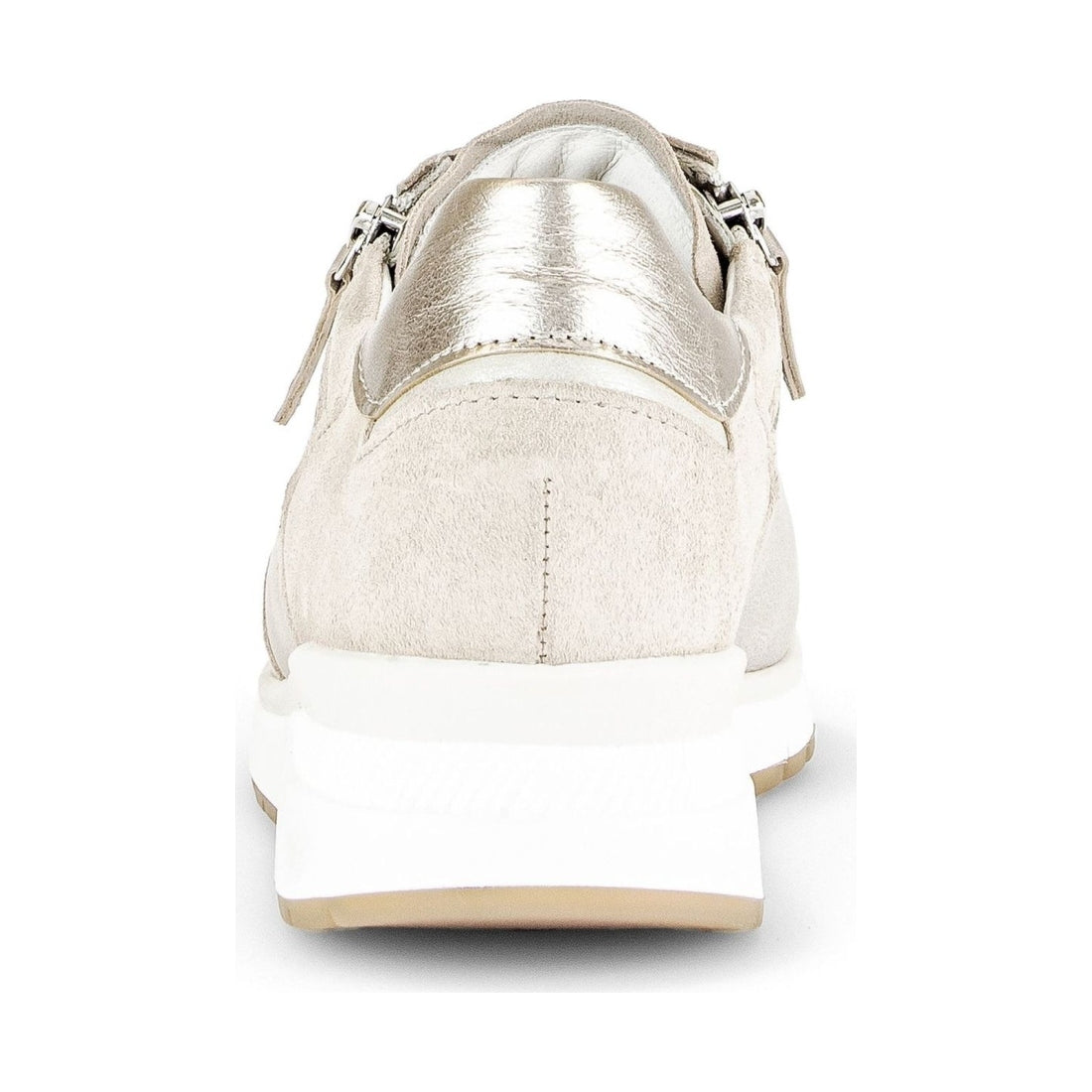 Gabor womens beige leisure trainers | Vilbury London