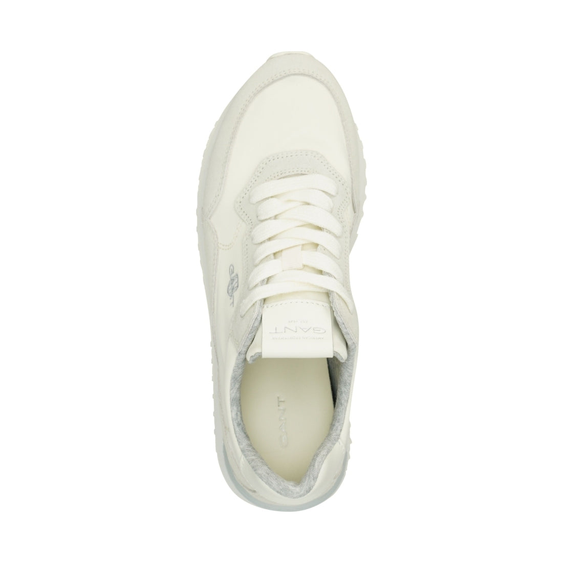 Gant womens g20 off white bevinda leisure trainers | Vilbury London