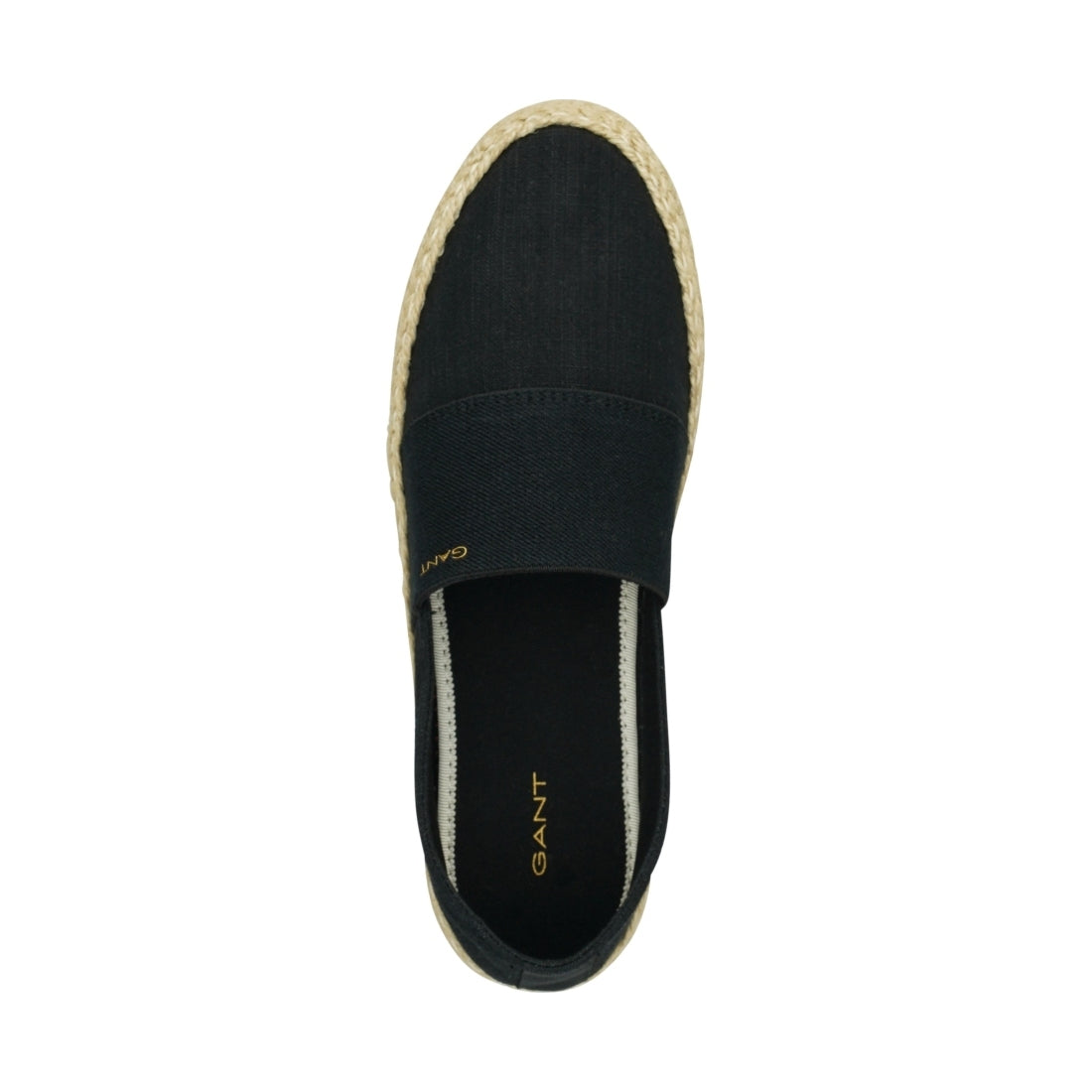 Gant womens g00 black raffiaville espadriles | Vilbury London