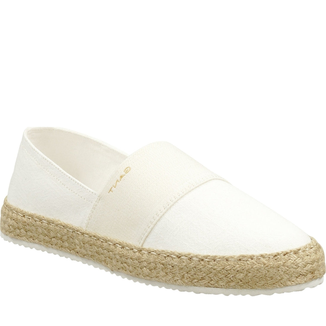 Gant womens g20 off white raffiaville espadriles | Vilbury London