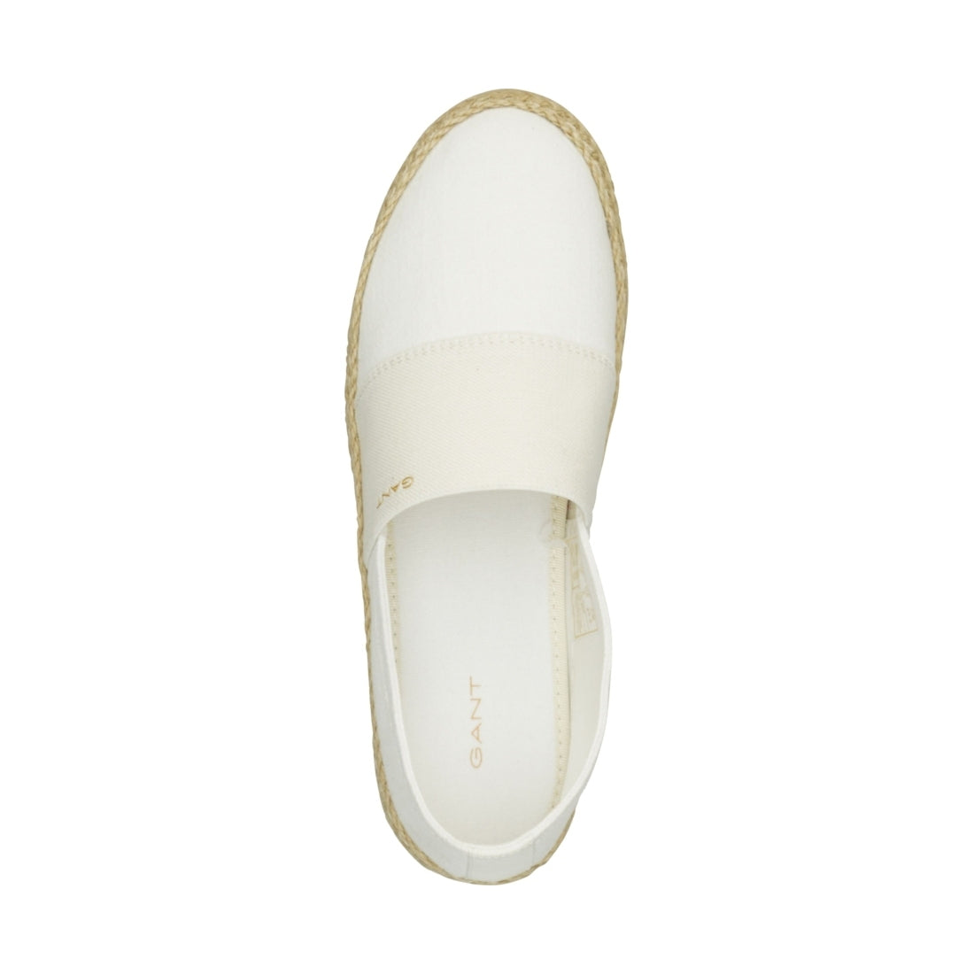 Gant womens g20 off white raffiaville espadriles | Vilbury London