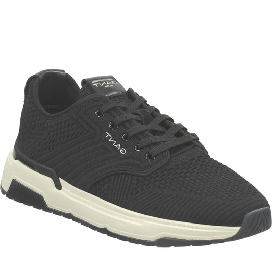 Gant mens g00 black jeuton leisure trainers | Vilbury London