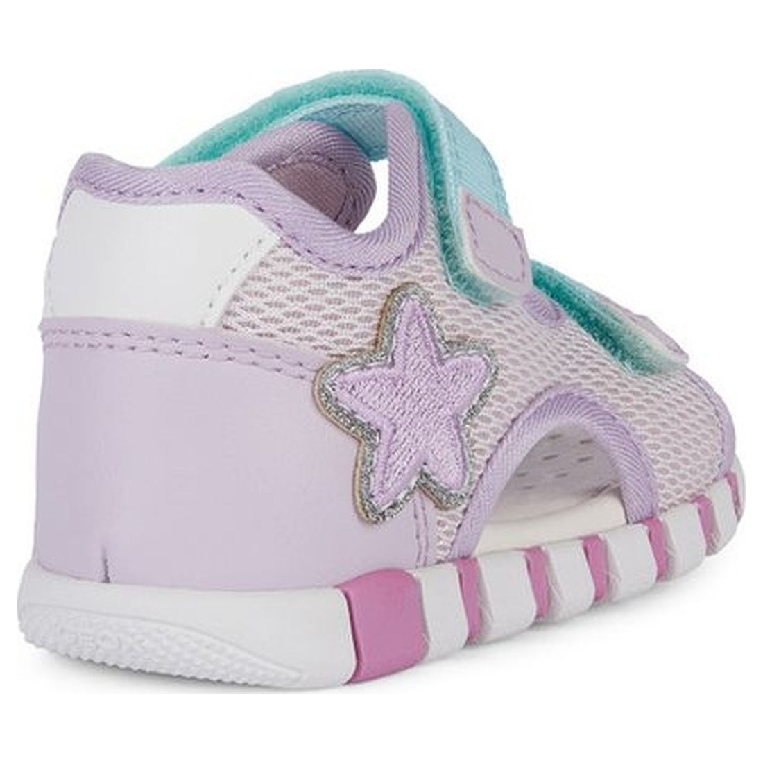 Geox girls pink, lilac sandal iupidoo | Vilbury London