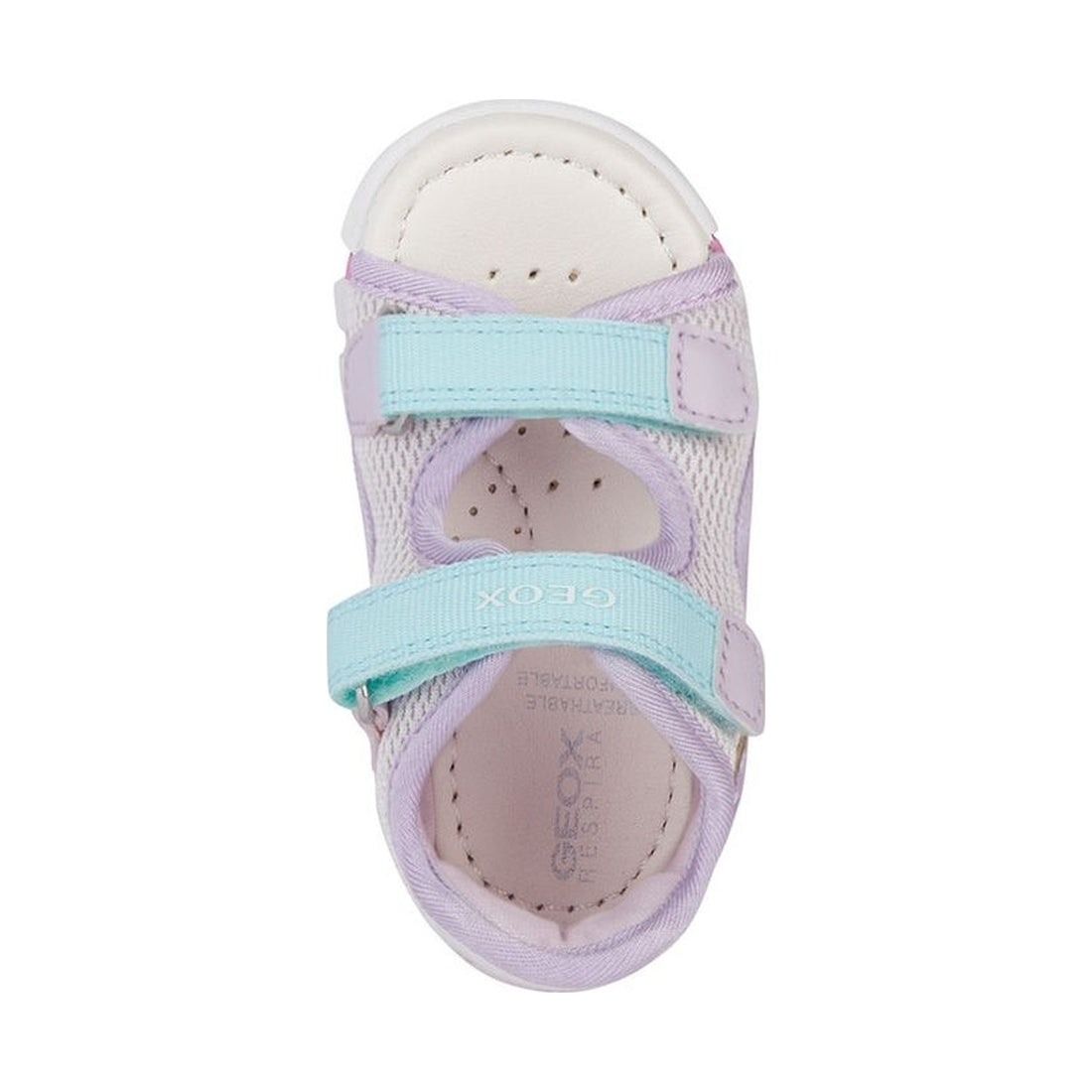 Geox girls pink, lilac sandal iupidoo | Vilbury London