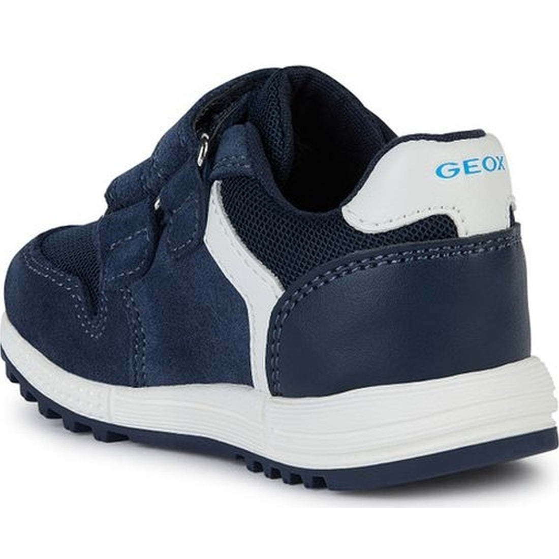 Geox boys navy, white alben sneakers | Vilbury London