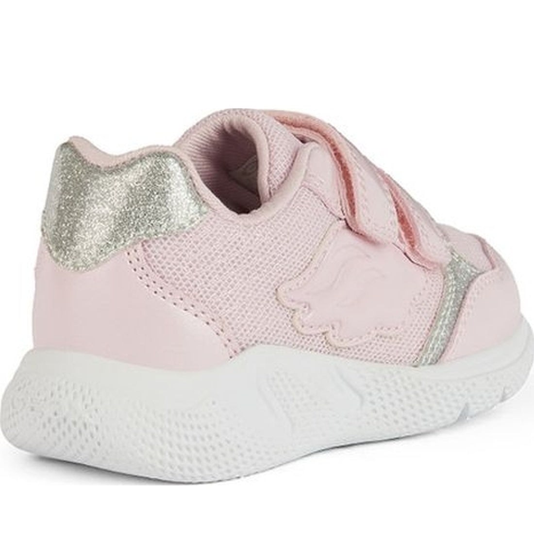 Geox girls pink sprintye sneakers | Vilbury London