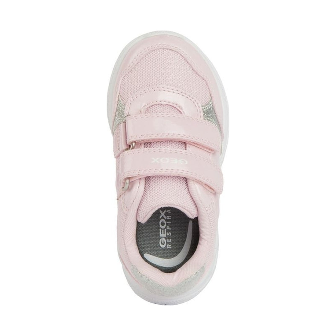 Geox girls pink sprintye sneakers | Vilbury London