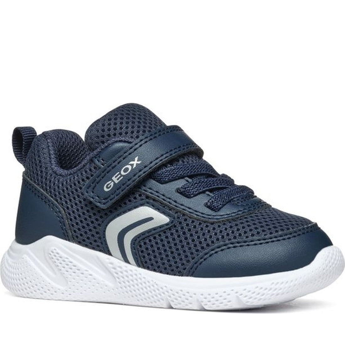 Geox boys navy sprintye sneakers | Vilbury London