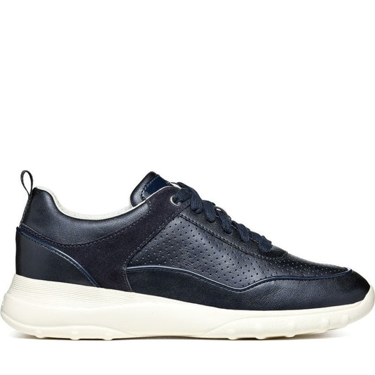 Geox womens dk jeans alleniee sneakers | Vilbury London