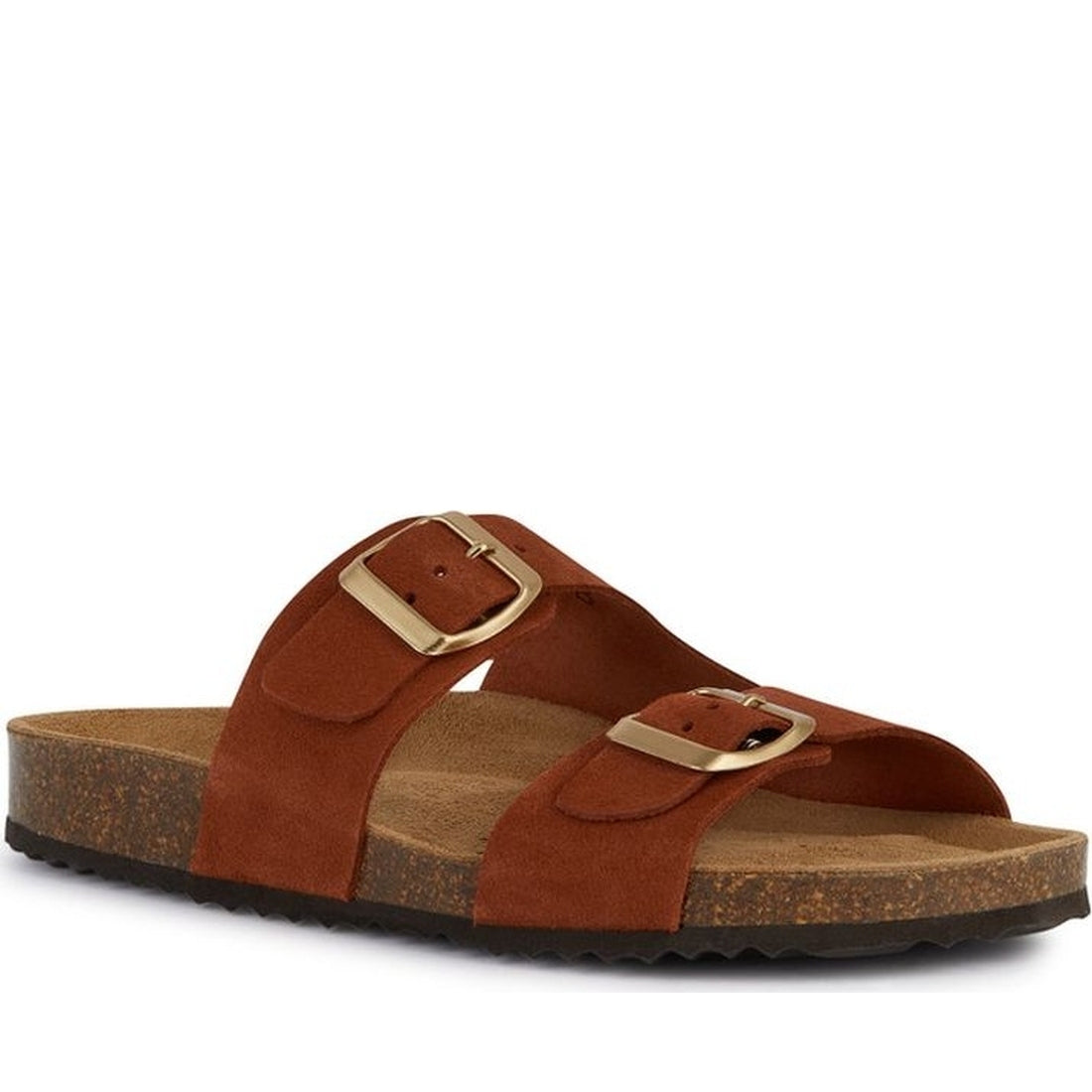 Geox womens brick brionia sandals | Vilbury London