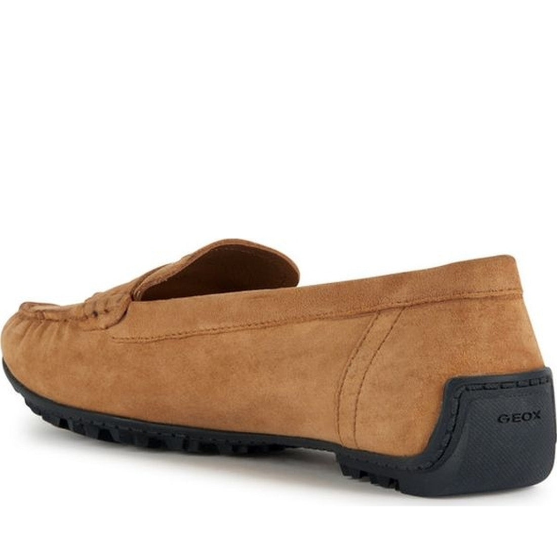 Geox womens camel kosmopolis grip moccasins | Vilbury London