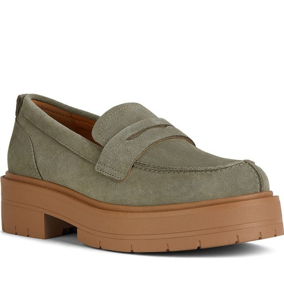 Geox womens sage spherica ec7 moccasins | Vilbury London