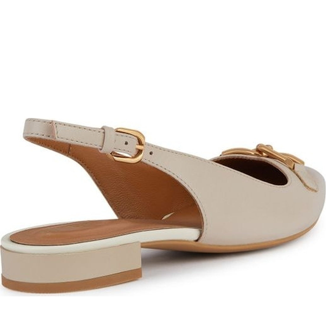 Geox womens lt sand charyssa ballerina | Vilbury London