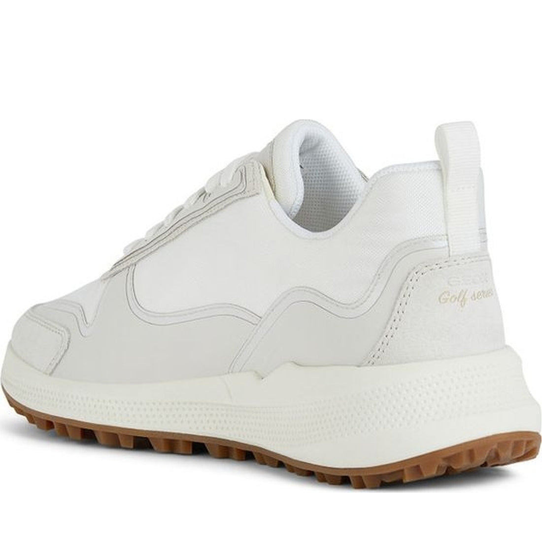 Geox womens white, off white pg1x sneakers | Vilbury London