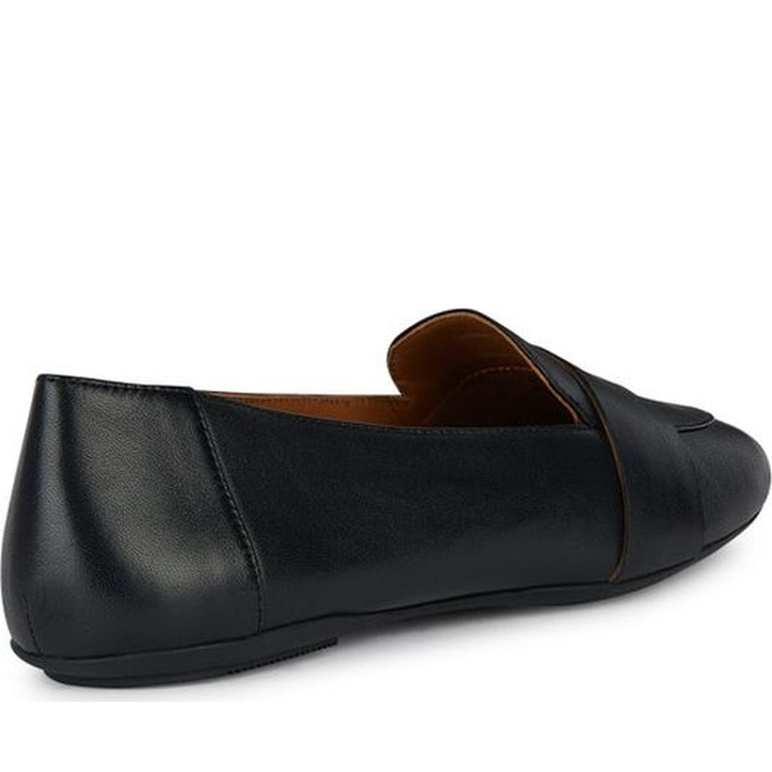 Geox womens black palmaria moccasins | Vilbury London