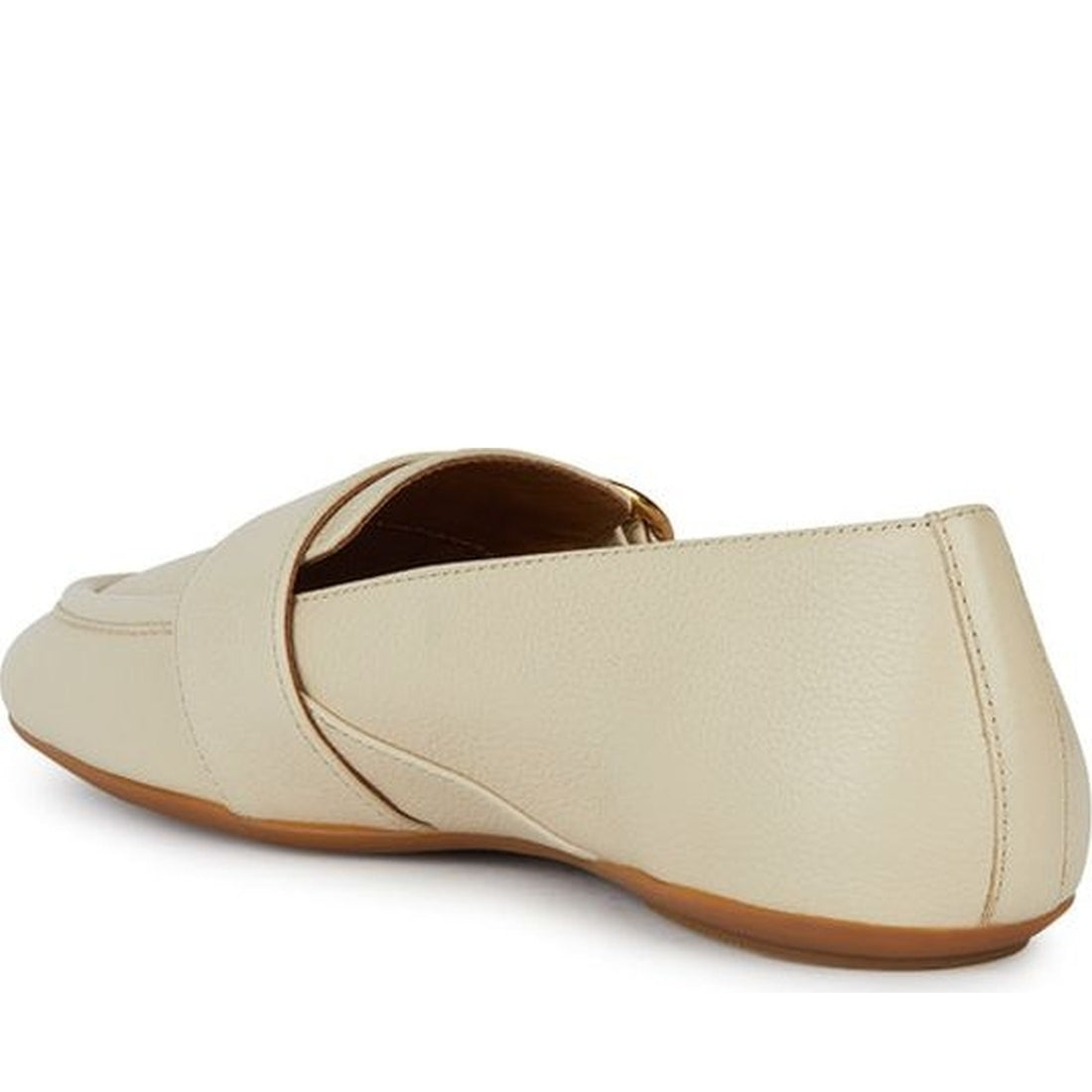 Geox womens lt sand palmaria moccasins | Vilbury London