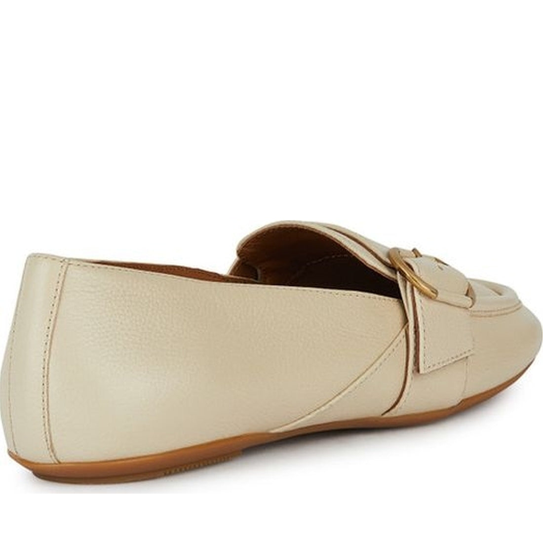 Geox womens lt sand palmaria moccasins | Vilbury London