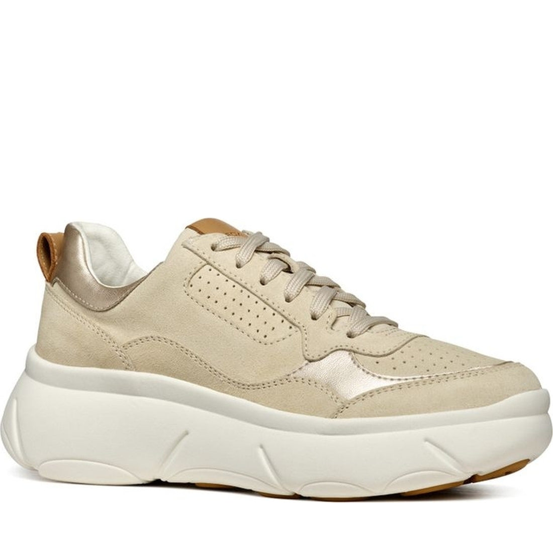 Geox womens lt sand nebula 2.0 sneakers | Vilbury London