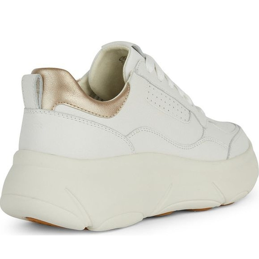 Geox womens white nebula 2.0 sneakers | Vilbury London