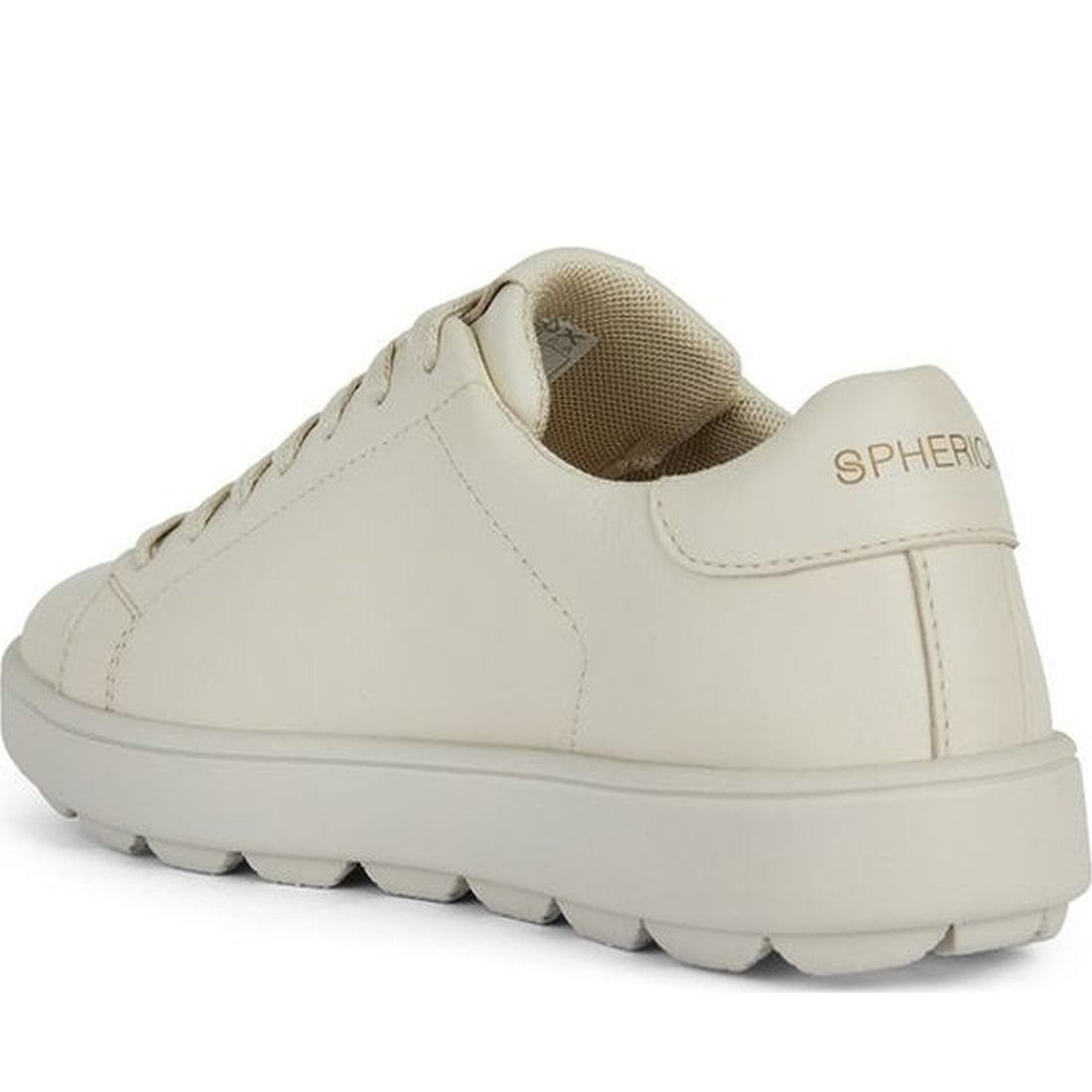 Geox womens lt sand spherica ecub-1 sneakers | Vilbury London