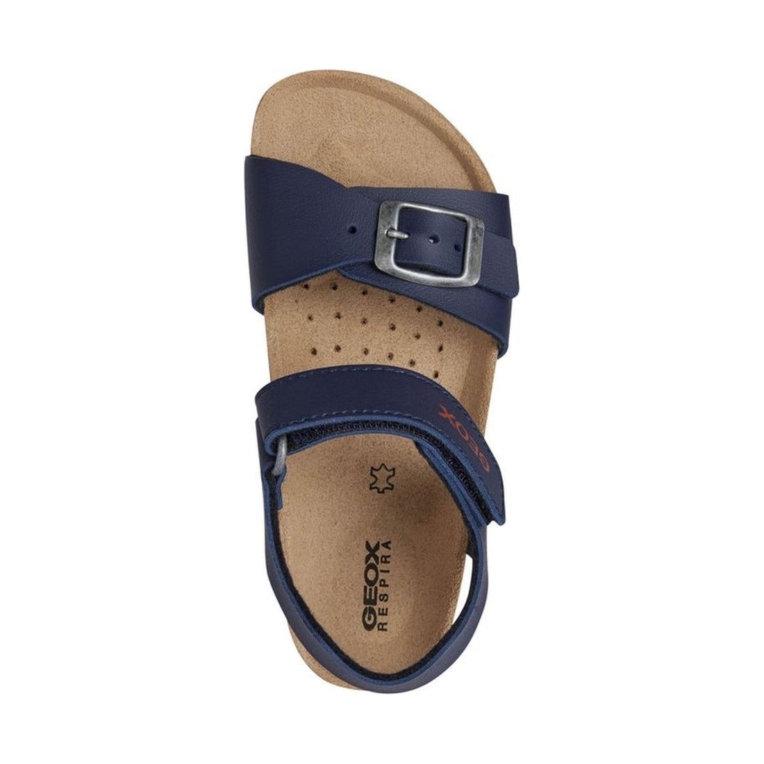 Geox boys navy, red ghita sandals | Vilbury London