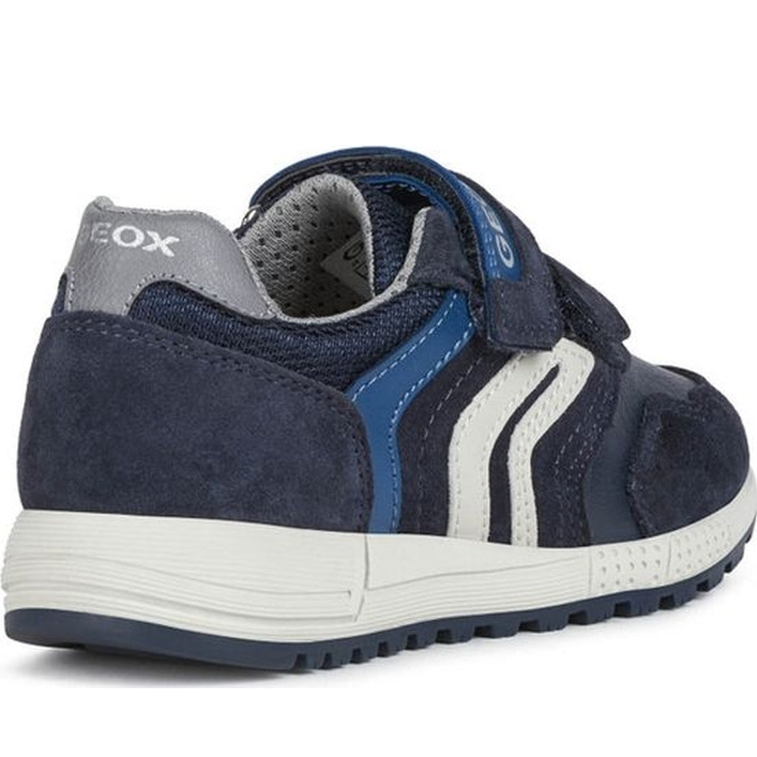 Geox boys navy, dk avio alben sneakers | Vilbury London