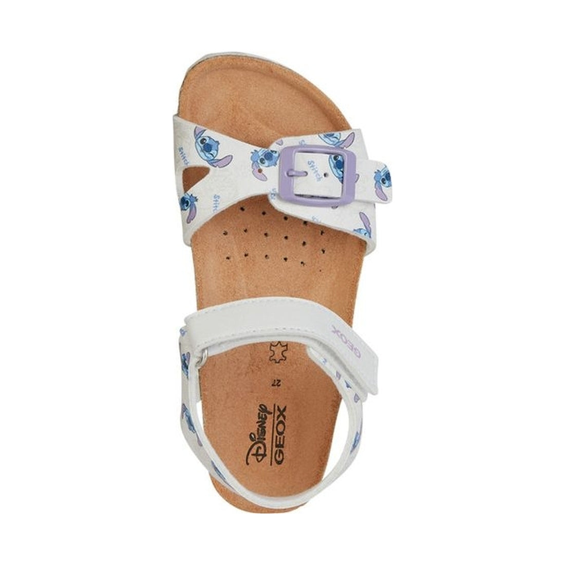 Geox girls lt ivory, avio adriel sandals | Vilbury London