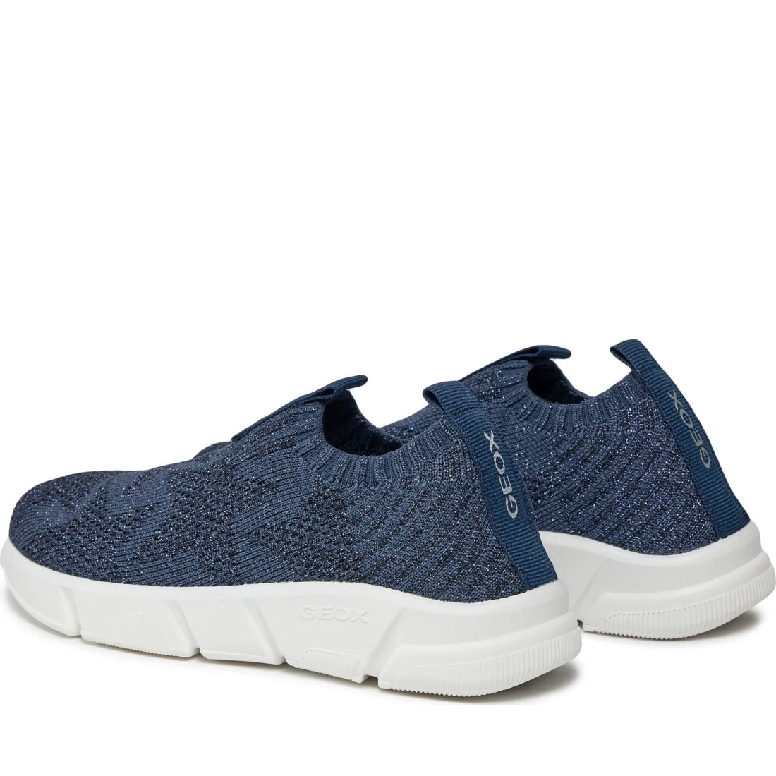 Geox girls lt navy aril sneakers | Vilbury London