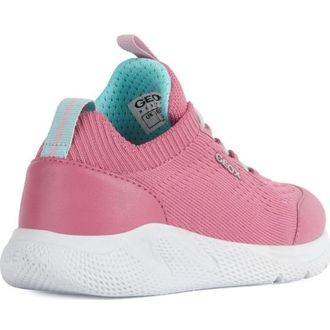 Geox girls fuchsia, watersea sprintye sneakers | Vilbury London