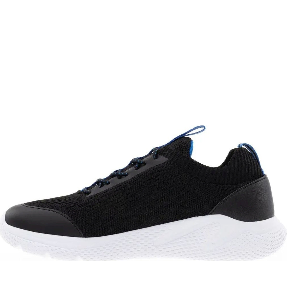 Geox boys black, lt blue sprintye sneakers | Vilbury London