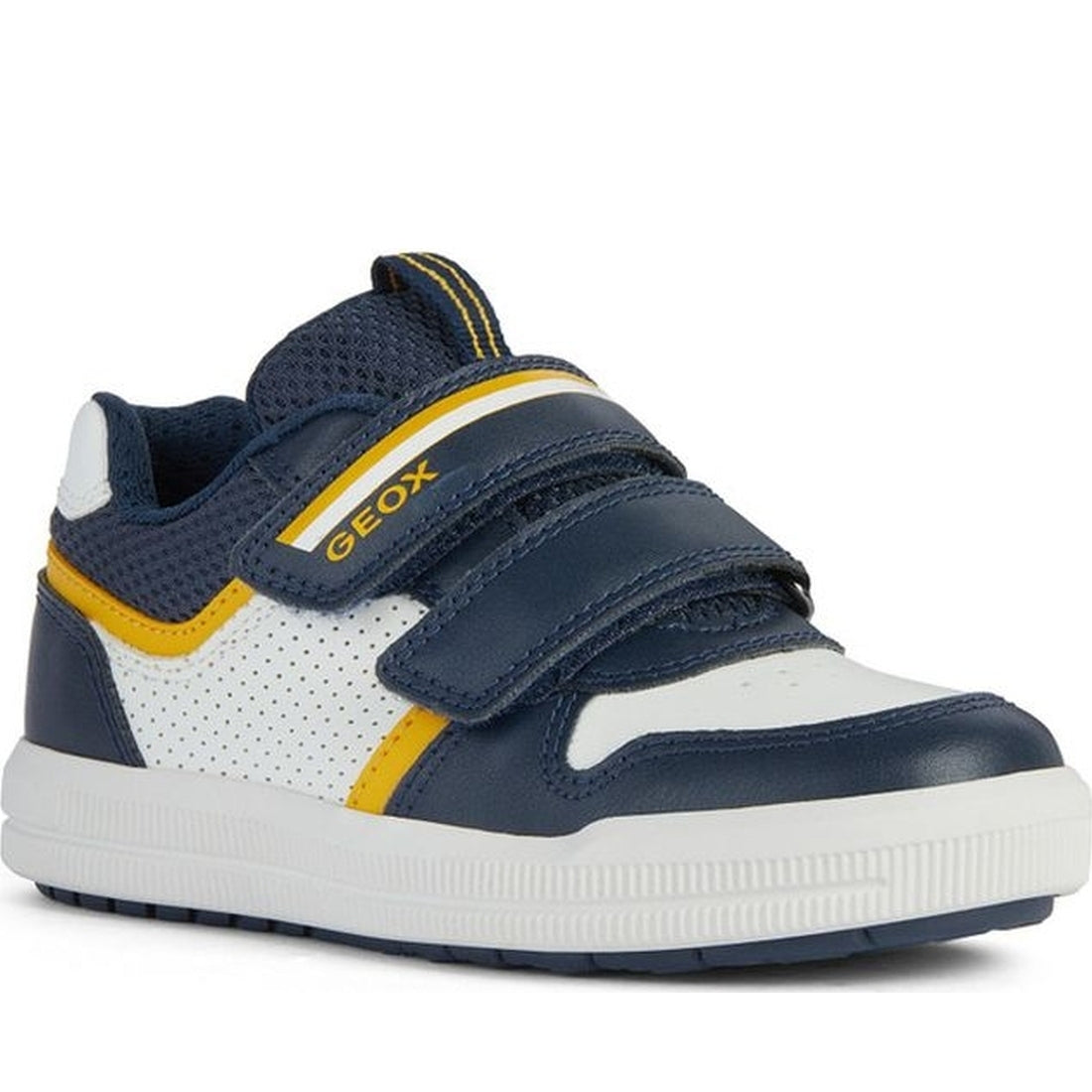 Geox boys navy, white arzach sneakers | Vilbury London