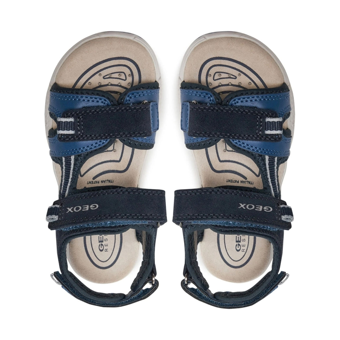 Geox boys navy, dk blue sandal alben | Vilbury London