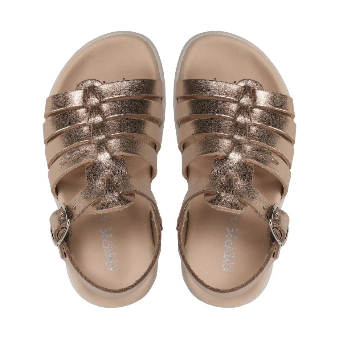 Geox girls copper sandal soleima | Vilbury London