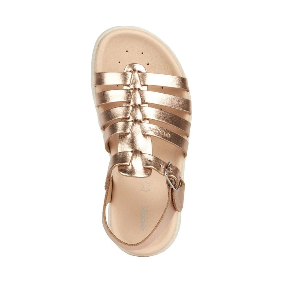 Geox girls copper sandal soleima | Vilbury London