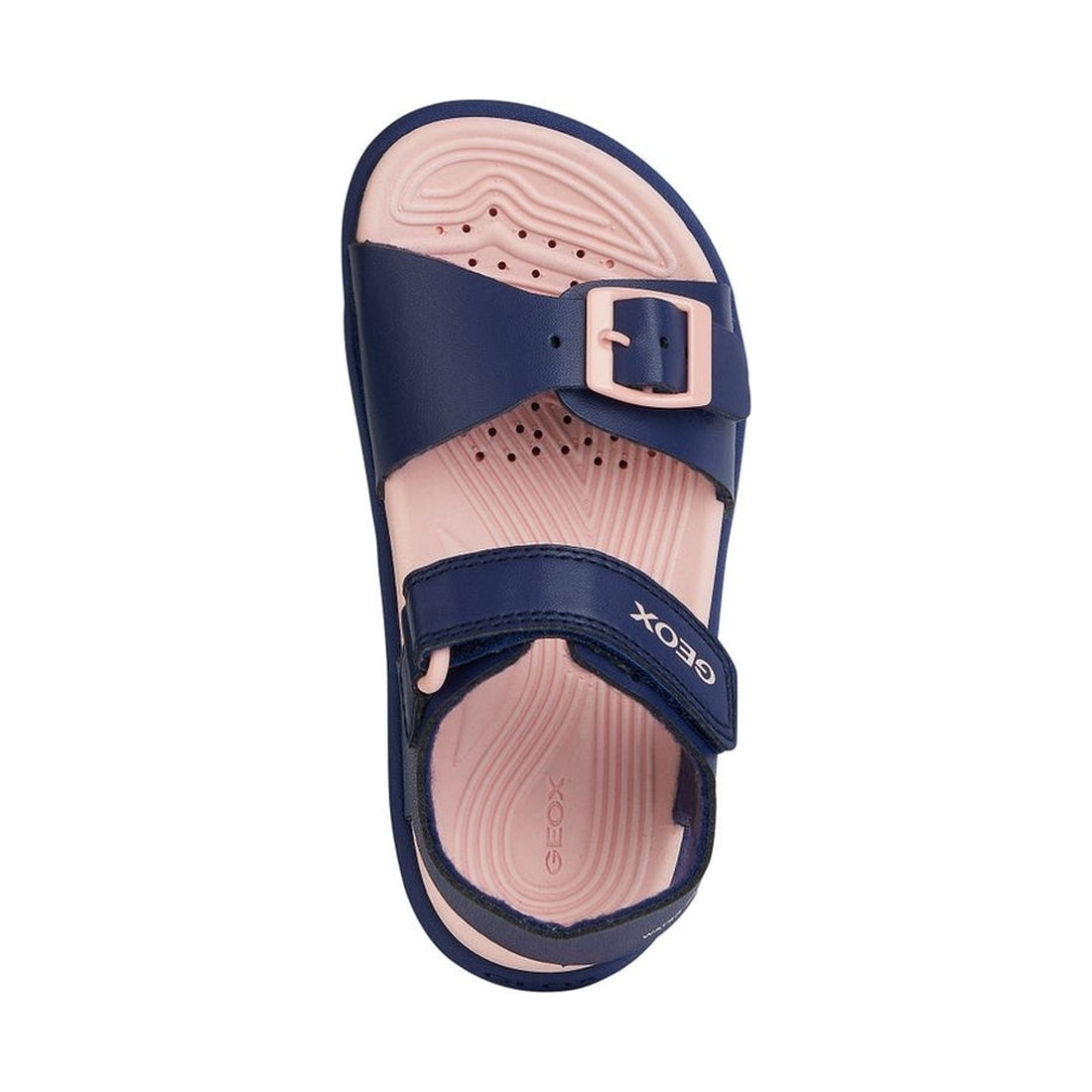 Geox girls navy, pink sandal fusbetto | Vilbury London