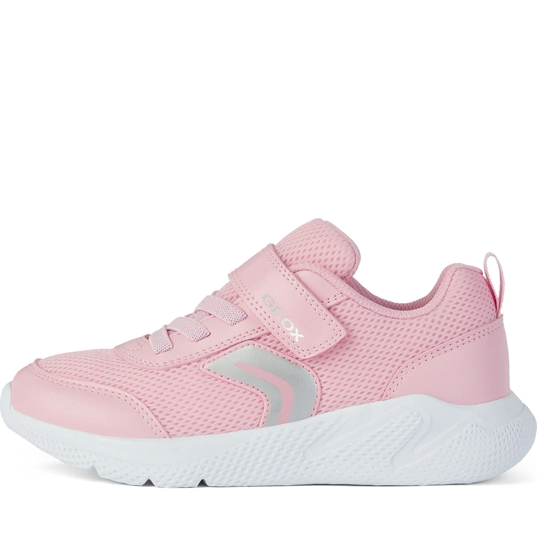 Geox girls salmon sprintye sneakers | Vilbury London