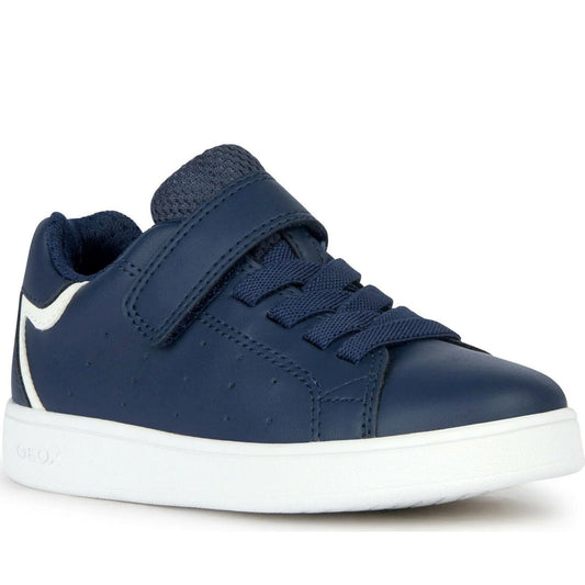 Geox boys navy eclyper sneakers | Vilbury London