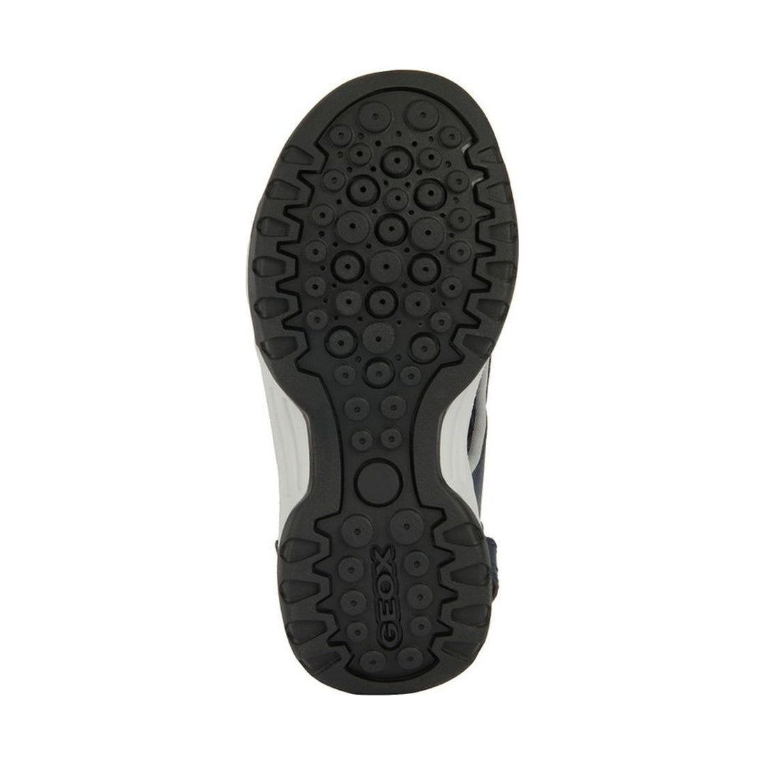 Geox boys navy, ochreyellow borealis sandals | Vilbury London