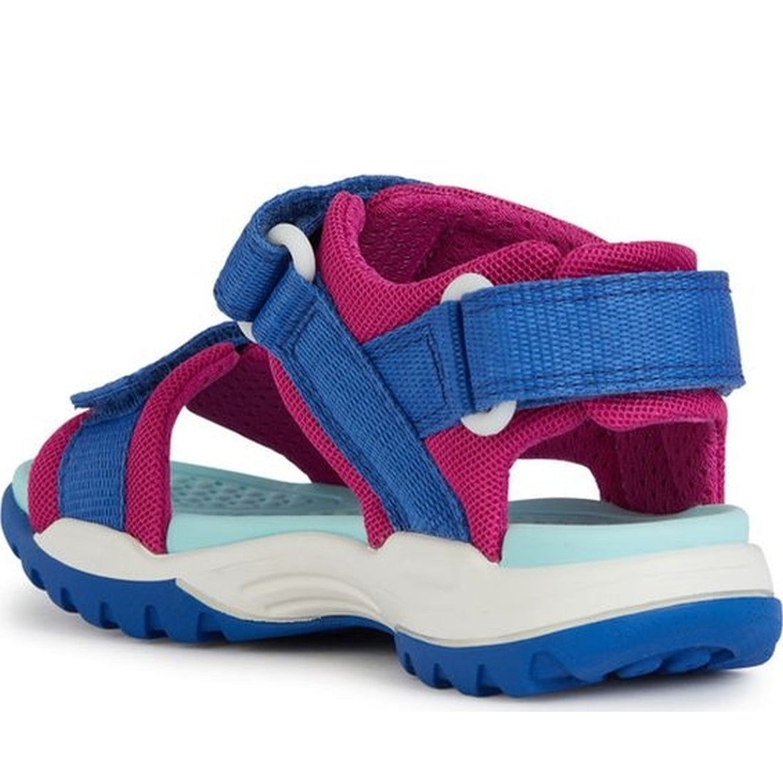 Geox girls dk royal, cyclamen borealis sandals | Vilbury London