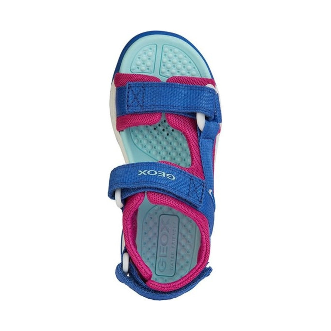Geox girls dk royal, cyclamen borealis sandals | Vilbury London