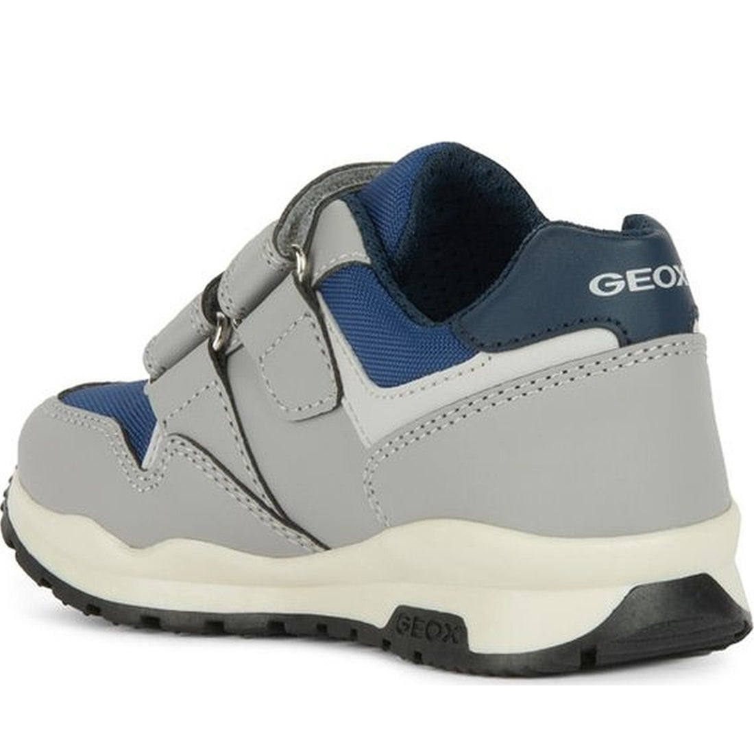 Geox boys grey, navy pavel sneakers | Vilbury London