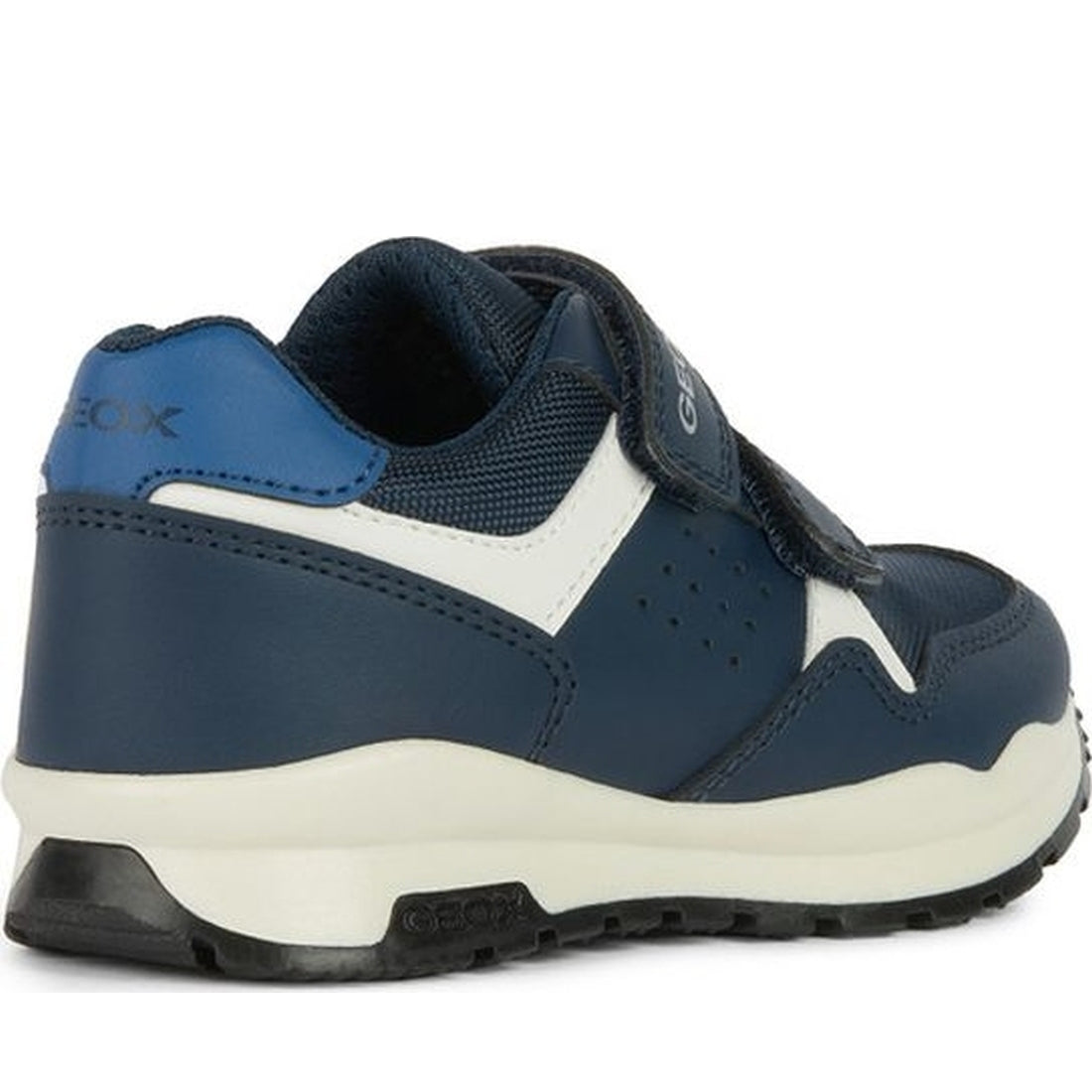 Geox boys navy, off white pavel sneakers | Vilbury London