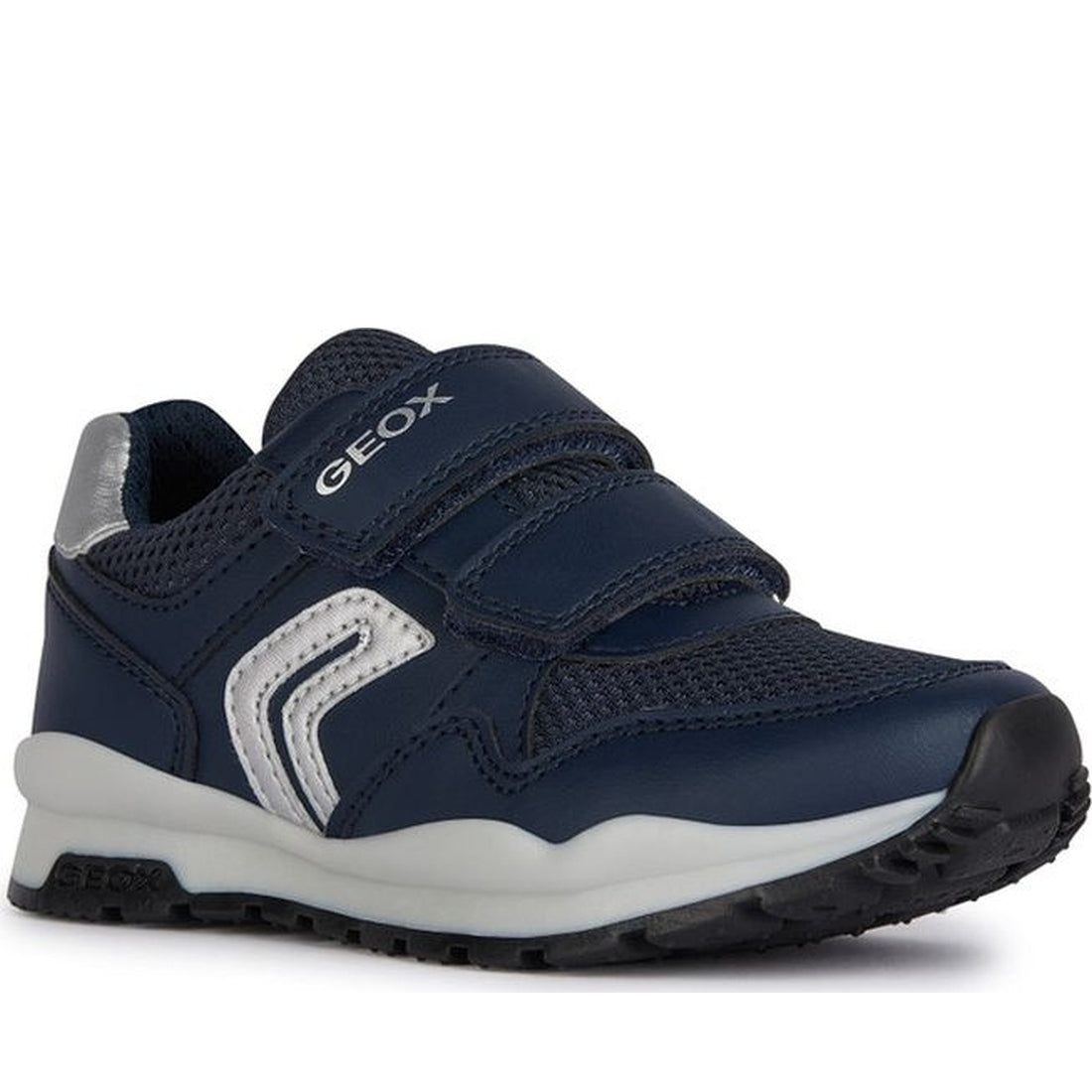 Geox boys navy pavel sneakers | Vilbury London