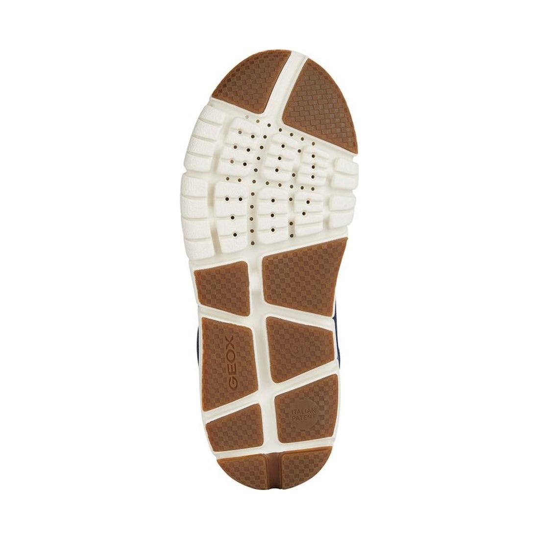 Geox boys navy, lt blue flexyper sneakers | Vilbury London