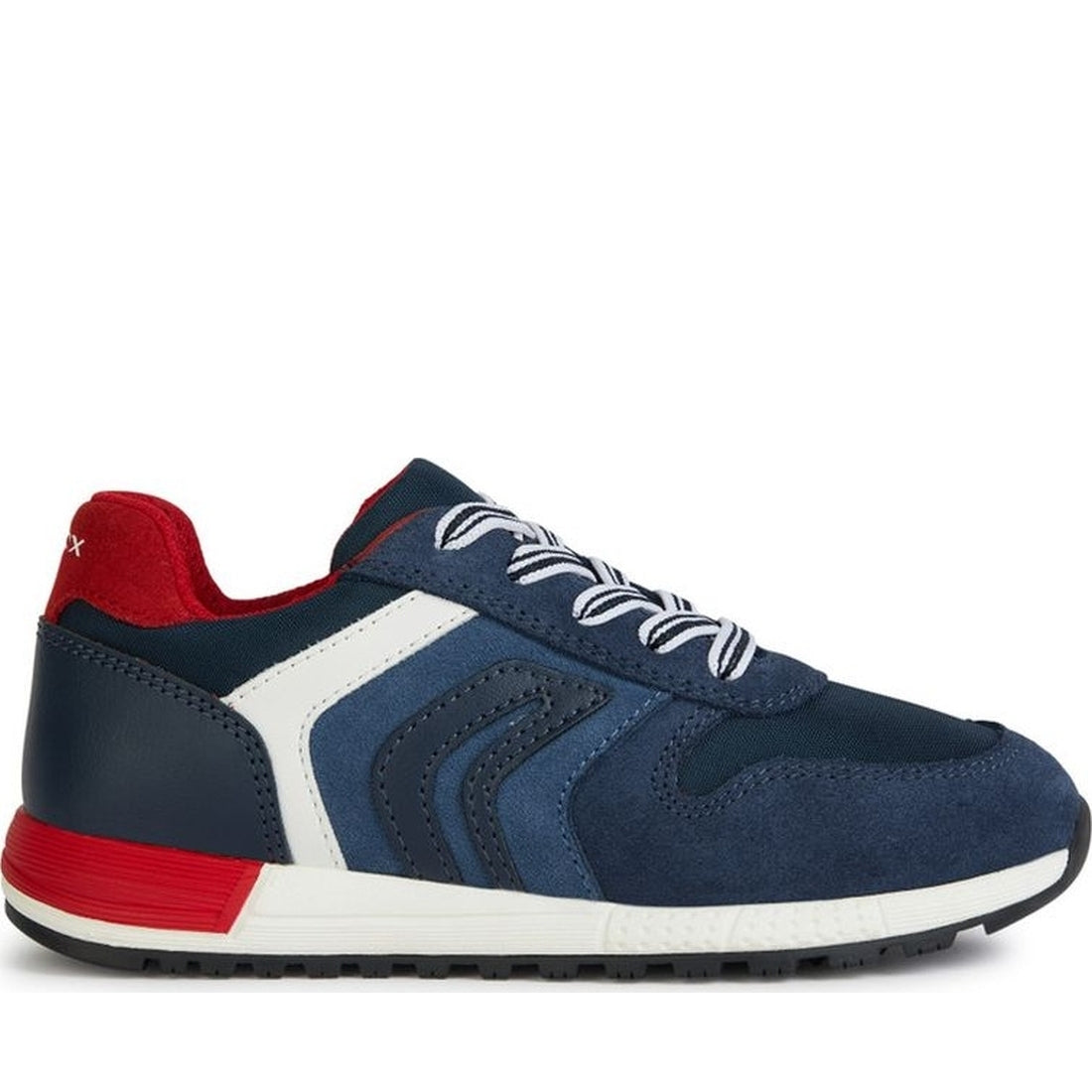 Geox boys navy, avio alben sneakers | Vilbury London