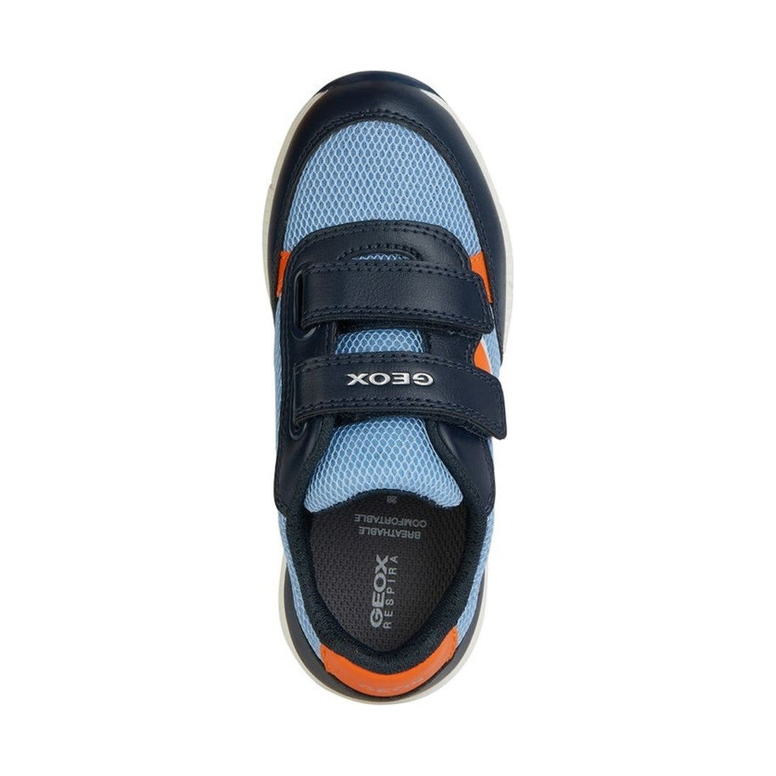 alben sneakers lt blue orange